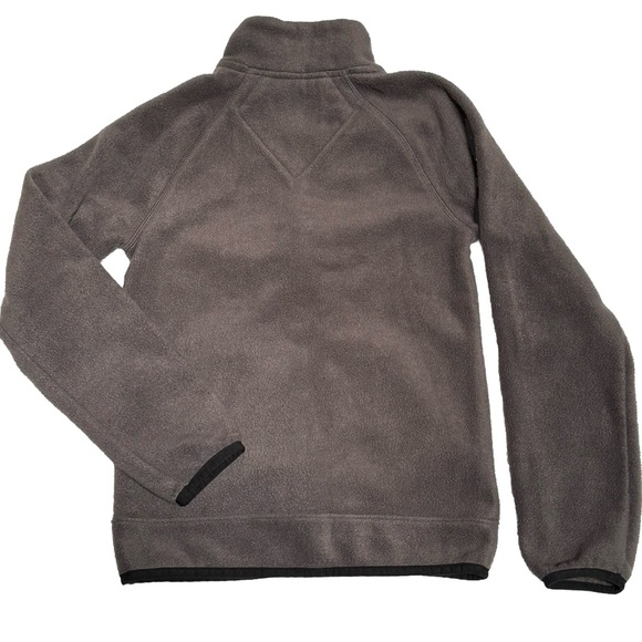 Nike Jordan Fleece Jacket Boys Youth Jumpman Gray Full Zip Rayon Blend Size M - Picture 2 of 8